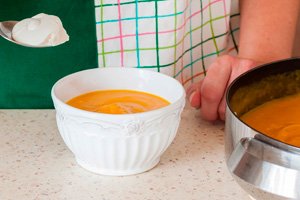 Суп-пюре из тыквы, приготовление, шаг 10