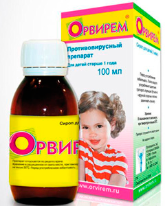 Орвирем сироп для детей: инструкция по применению у детей
