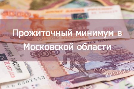 Прожиточный минимум в Московской области