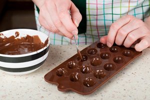 Шоколадные конфеты с маршмеллоу своими руками. Приготовление, шаг 4