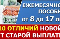 Пособия от 8 до 17 лет: 10 отличий новой выплаты от старой