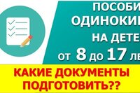 Пособие от 8 до 17 лет в 2021 году. Какие документы подготовить для подачи заявления?