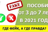 Пособие от 3 до 7 лет: что правда, а что фейк?